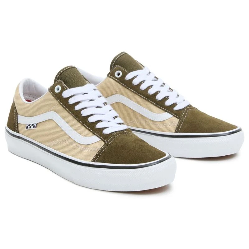 Vans skate top shoes mens gold