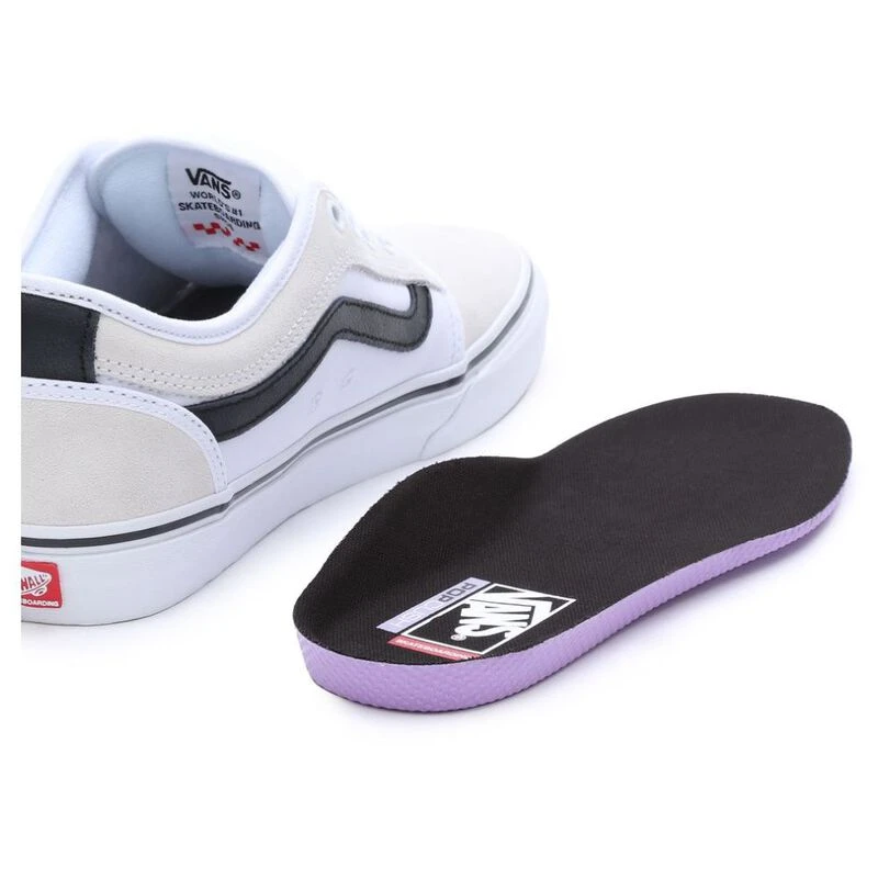 Vans Mens Chukka Low Sidestripe Shoes White Sportpursuit