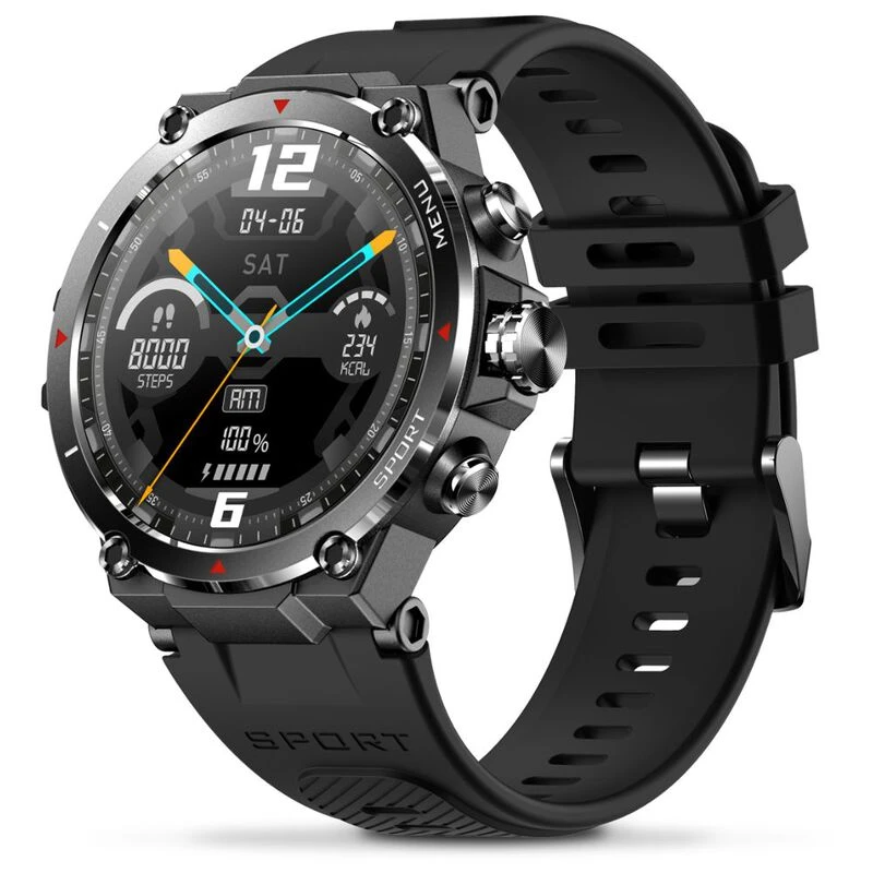 Veho Kuzo F1-S Sports Watch (Black) | Sportpursuit.com
