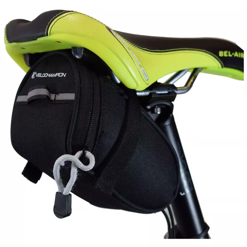 VeloChampion Speed Saddle Bag 1.2L Black Sportpursuit