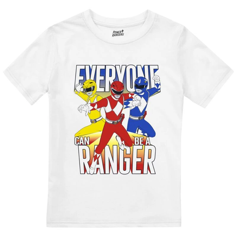 Power rangers t shirt 2025