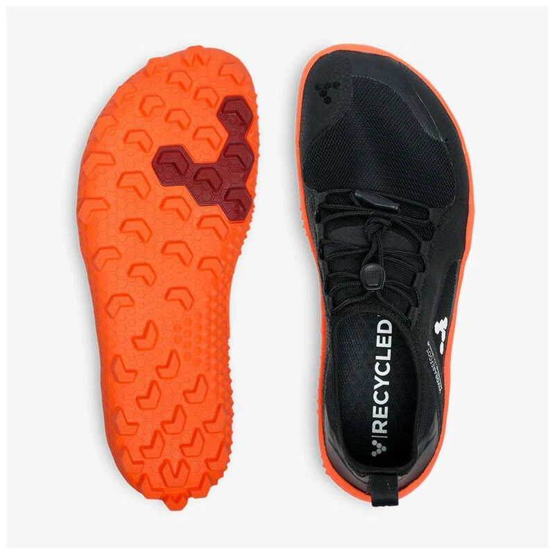 Vivobarefoot Mens Primus Trail III SG Shoes Obsidian Sportpursuit