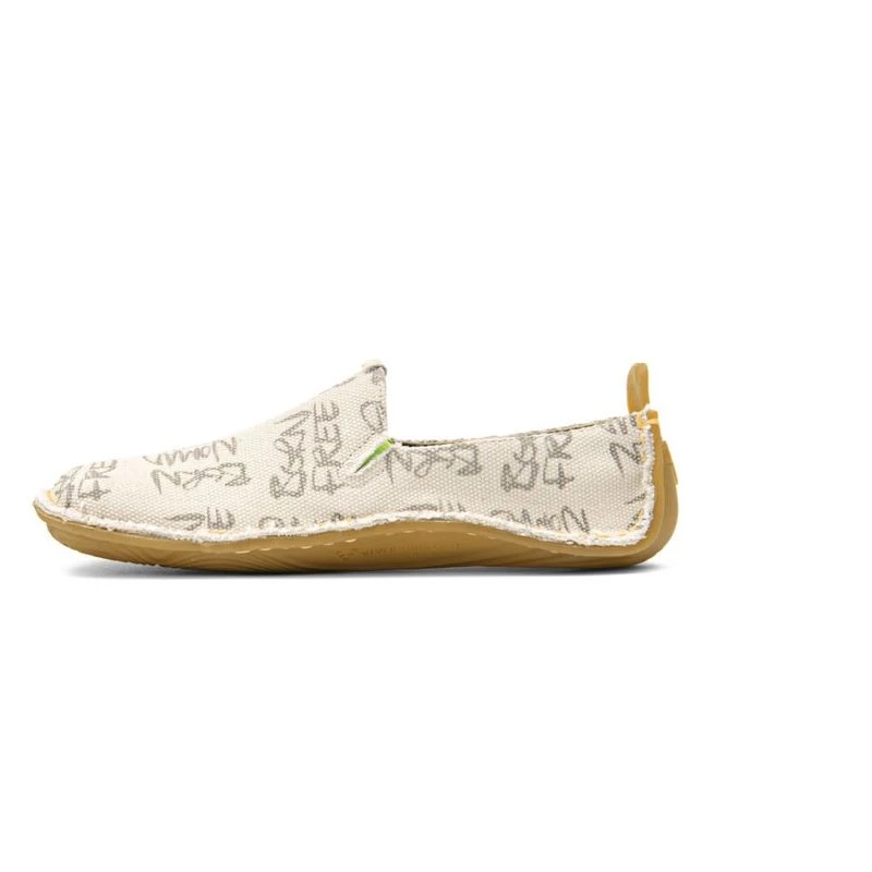 VIVOBAREFOOT Kids Ababa Shoes Cream Born Free Canvas Sportpursuit