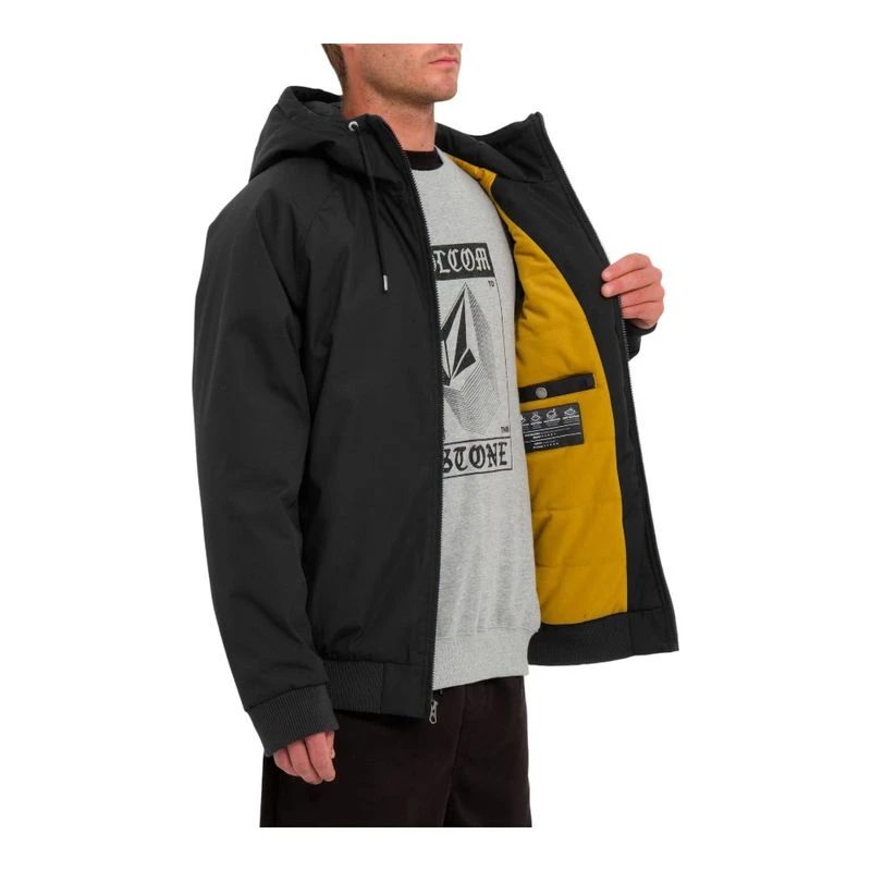 Volcom Mens Hernan 10K Jacket Black Sportpursuit