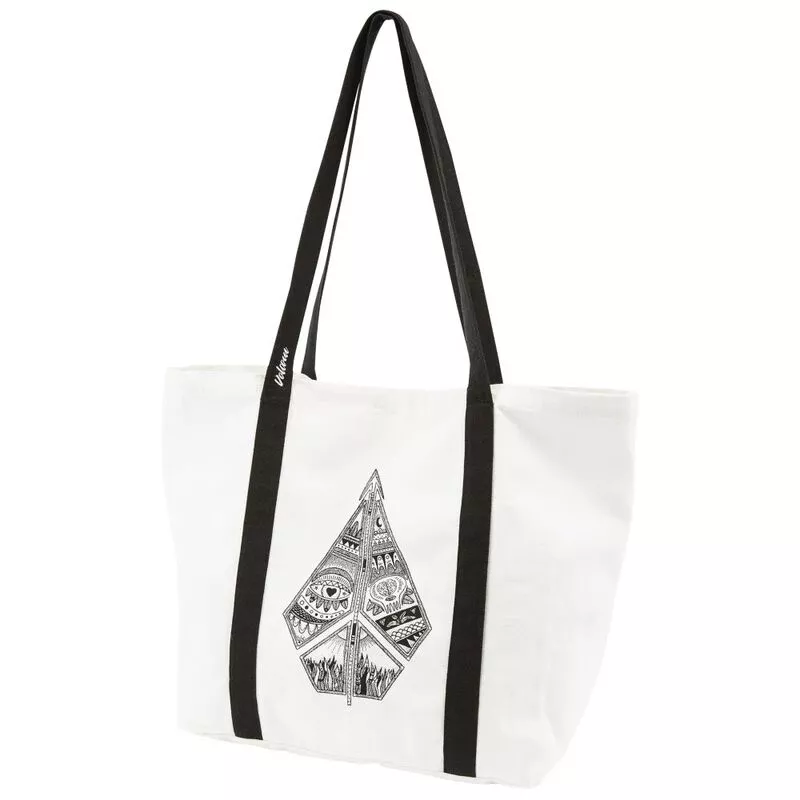 Volcom Stone Tote Bag Black Sportpursuit