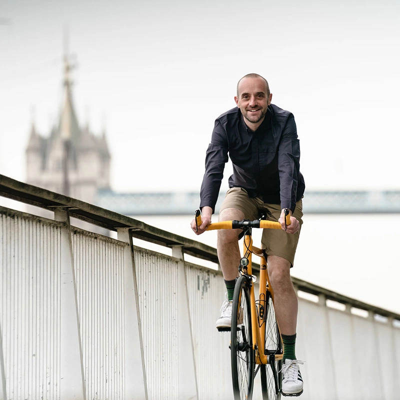 Vulpine Mens Vauxhall Cotton/Merino Shirt (Charcoal) Sportpursuit.co