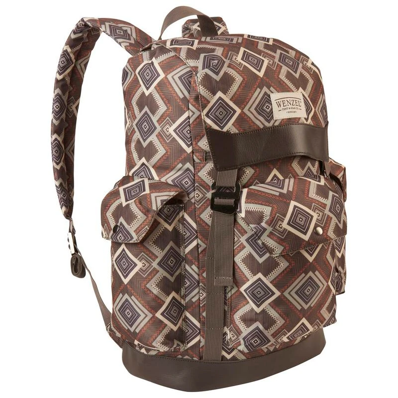Wenzel Stache 28L Backpack Brown Geo Sportpursuit