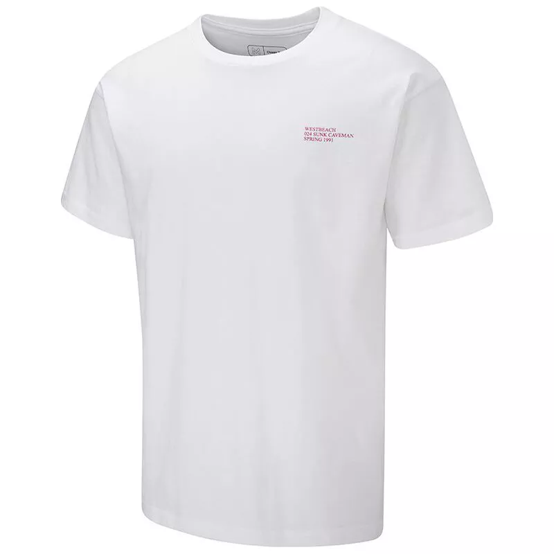 Westbeach Mens Caveman T-Shirt (White) | Sportpursuit.com