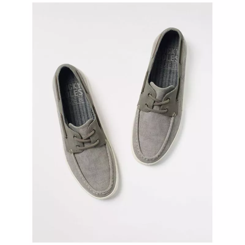 White Stuff Mens Boat Shoes Grey Sportpursuit