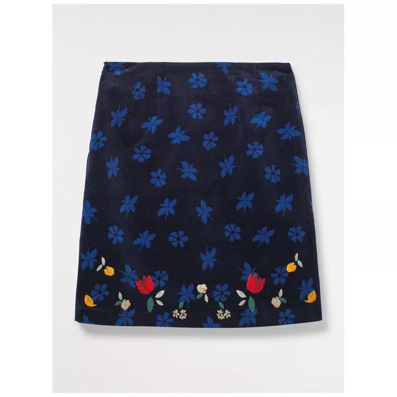 White stuff shop velvet mini skirt