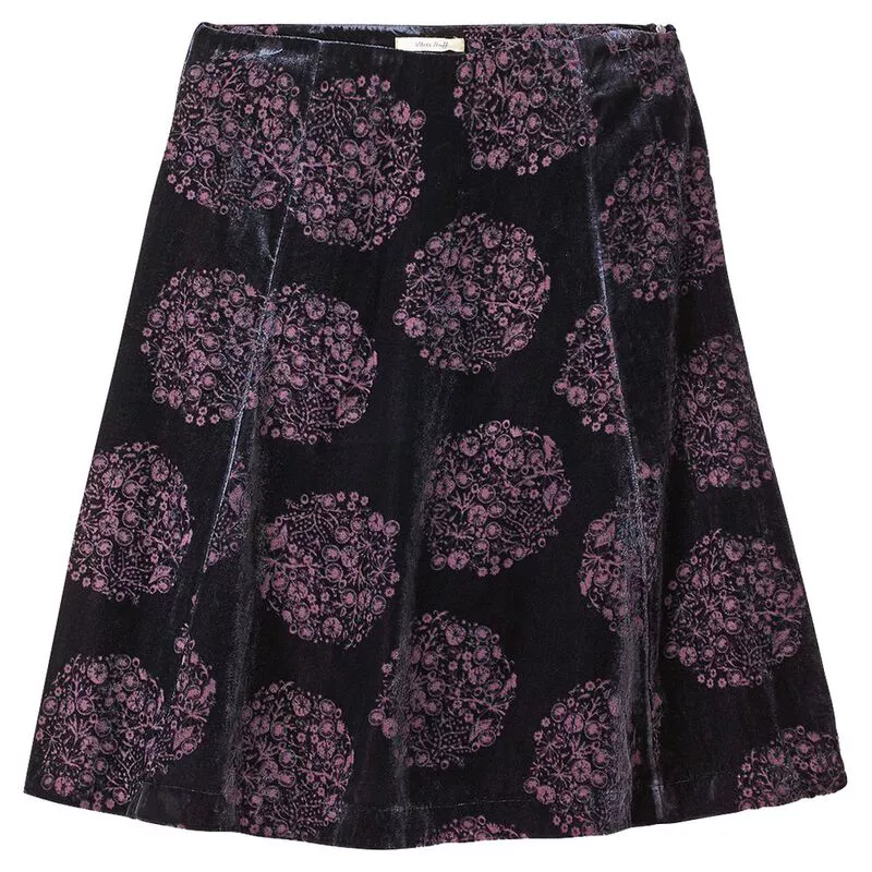 White Stuff Womens Festive Maple Skirt Purple Sportpursuit