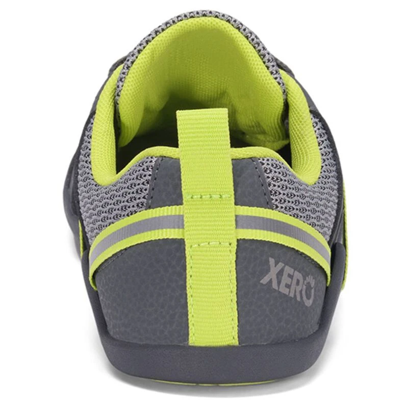 Xero Shoes Kids Prio Trail Running Shoes (Gray Lime) | Sportpursuit.co