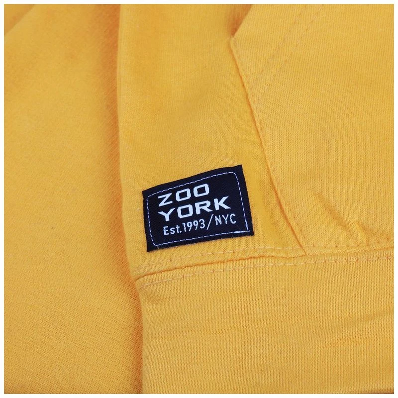Zoo York Mens Stacked Skull Hoodie Gold Sportpursuit