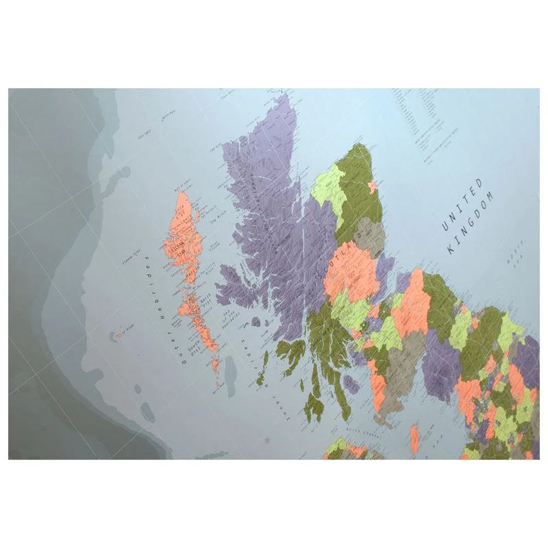 The Future Mapping Company British Isles Wall Map (1000 x 700