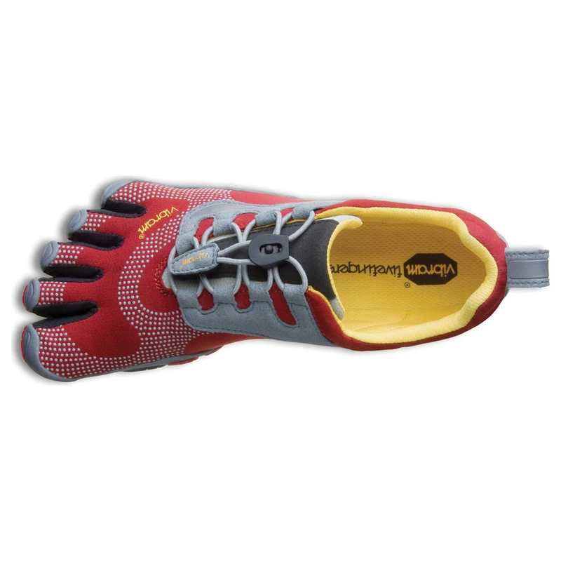 Vibram Fivefingers Womens BIKILA LS Fivefingers Red Grey Black Spo