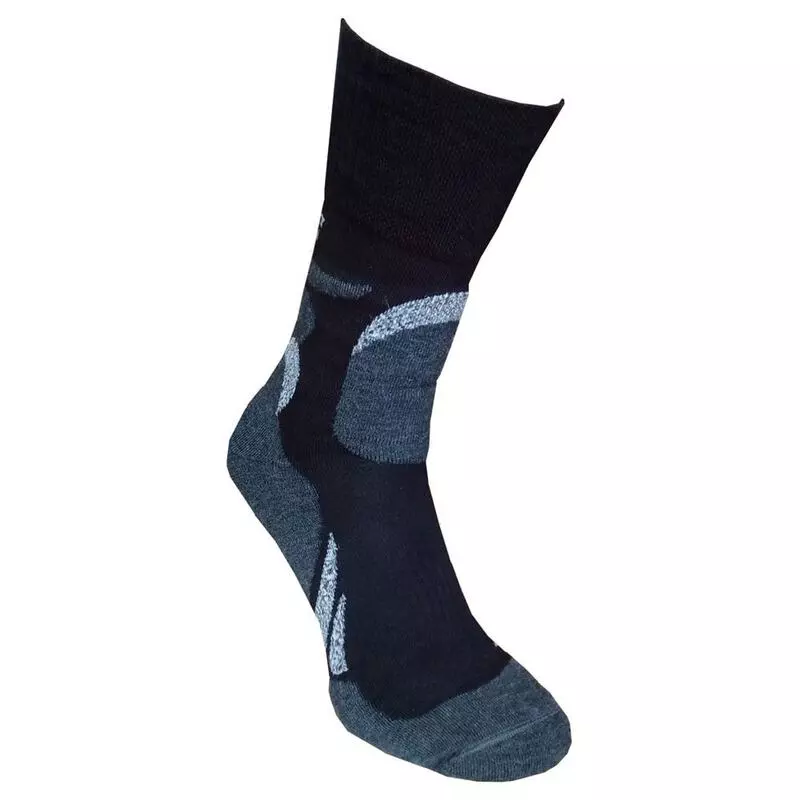 Viking Sport Trekking Merino Blend Socks (Black/Melange) | Sportpursui