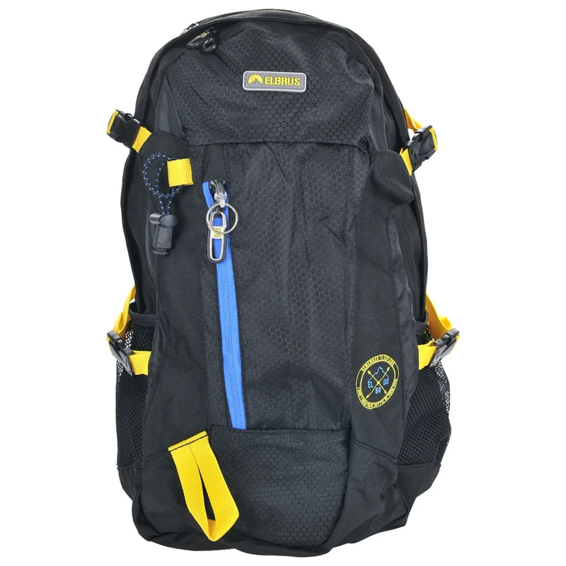 Elbrus Certalo Backpack Black Yellow Blue Sportpursuit