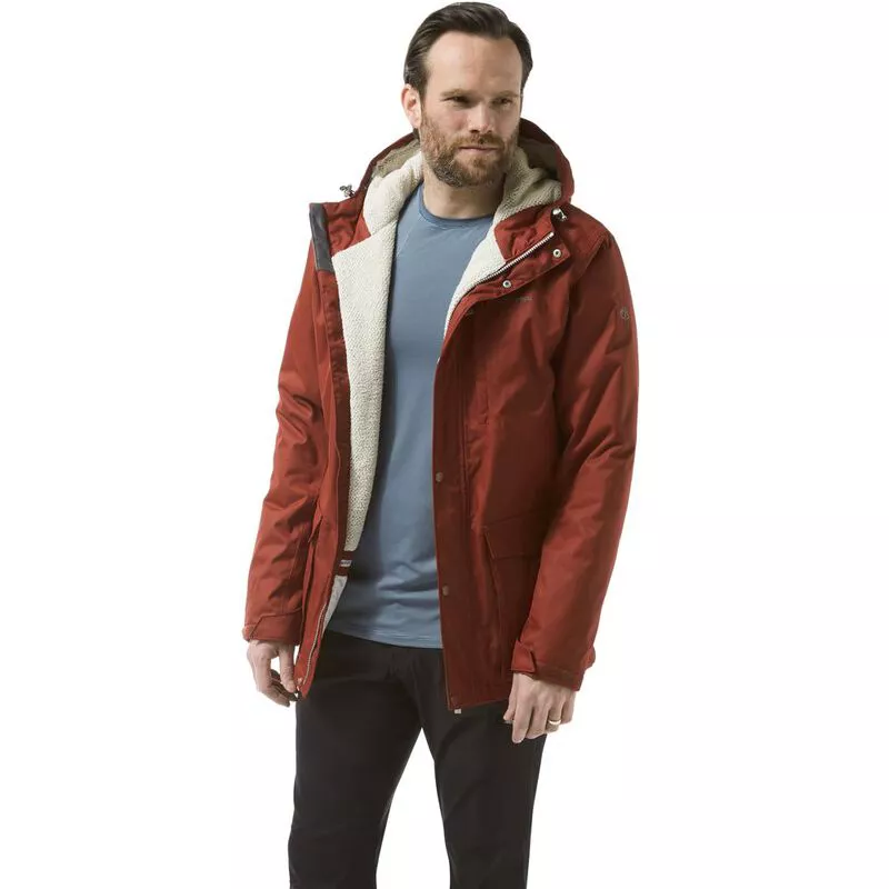 Craghoppers Mens Kiwi Classic Thermic Jacket Red Earth Sportpursui
