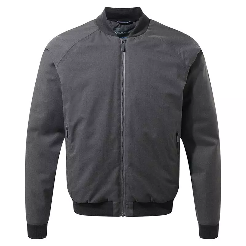 Craghoppers Mens Gallin Bomber Jacket Charcoal Sportpursuit