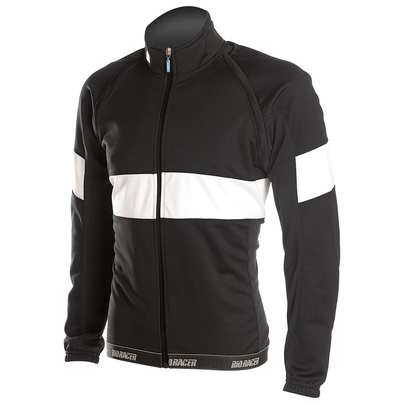Bioracer Mens Anato Storm Jacket (Black/White) | Sportpursuit.com