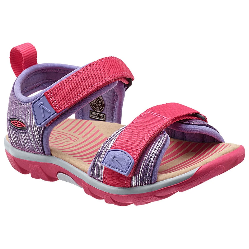 Keen Infants Riley Sandals (Purple Heart/Honeysuckle) | Sportpursuit.c