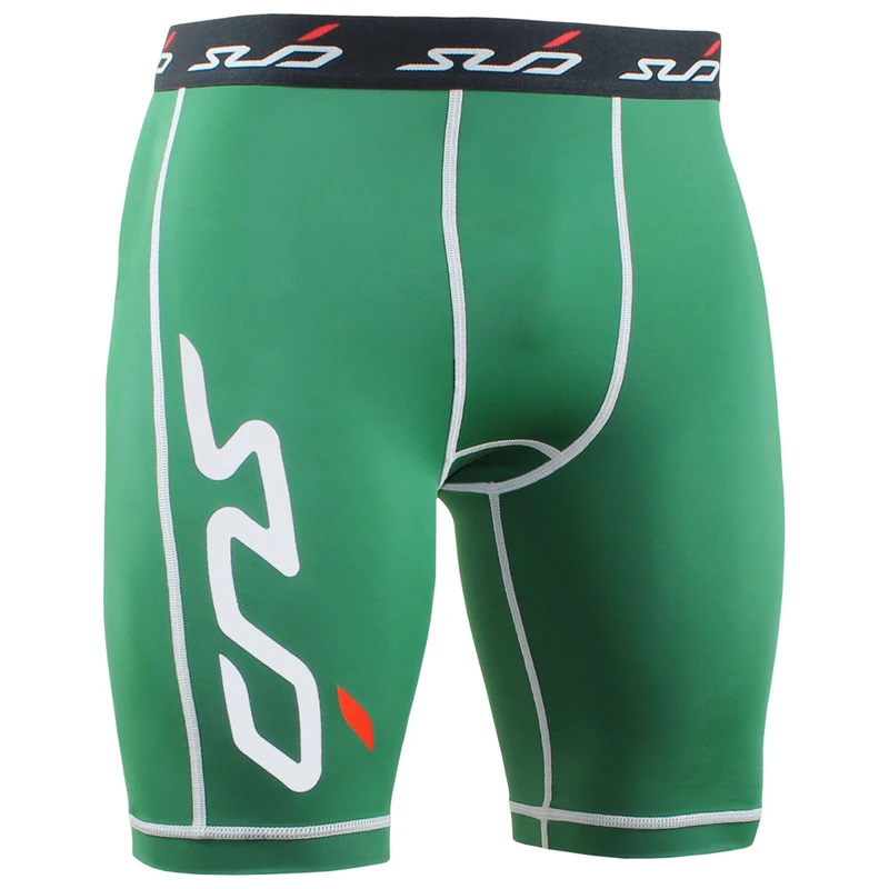Compression shorts green store
