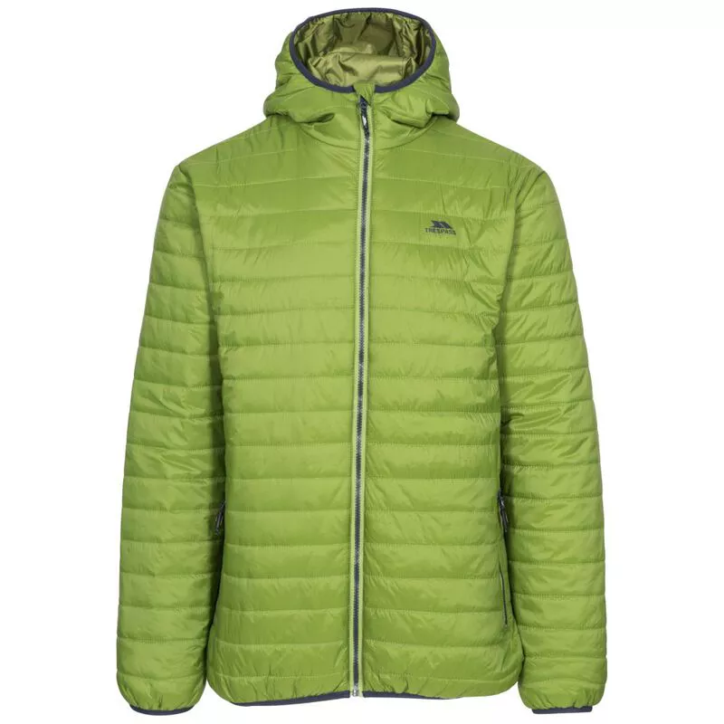 Trespass Men's Dunbar Ultra Light Warm Down Touch Padded Winter Jacket With Hood