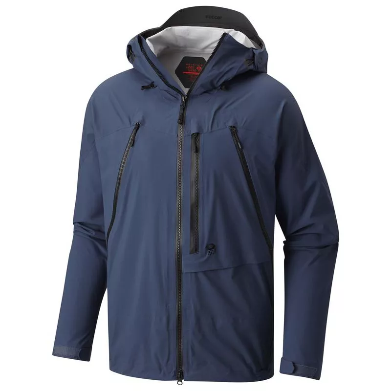 Mountain Hardwear Mens CloudSeeker Ski Jacket Zinc Sportpursuit