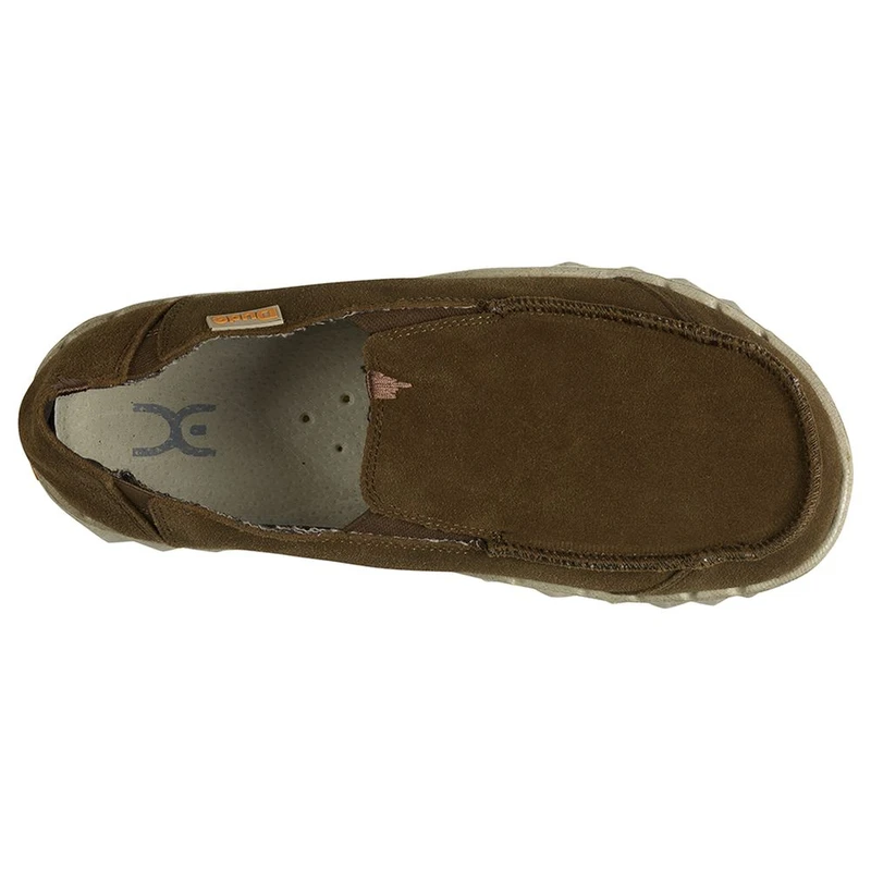 Hey Dude Mens Farty Suede Shoes Nut Sportpursuit