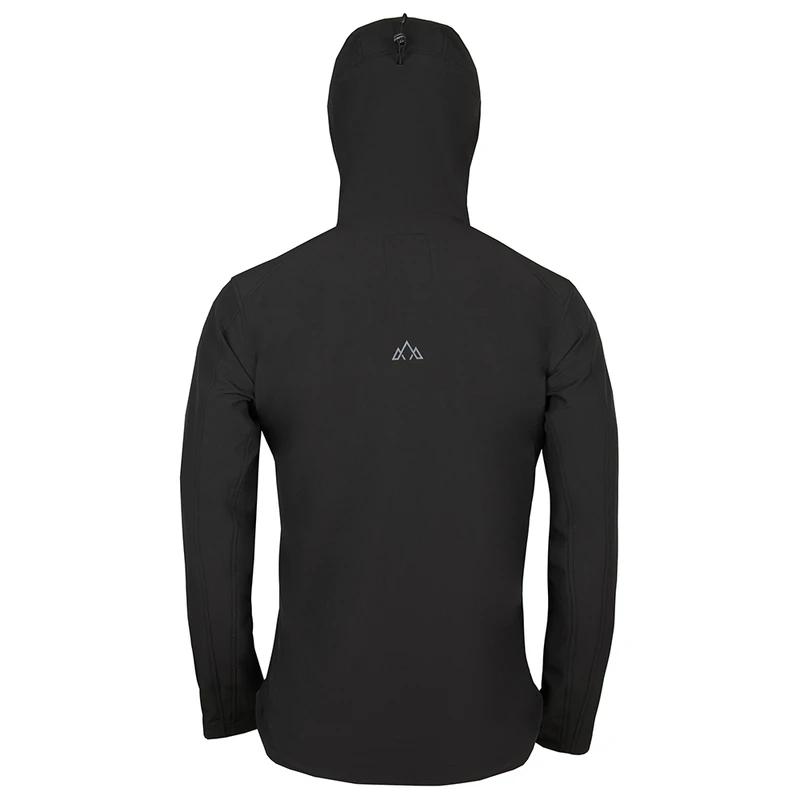 Fjern Mens Grenser Softshell Jacket Black Charcoal Sportpursuit
