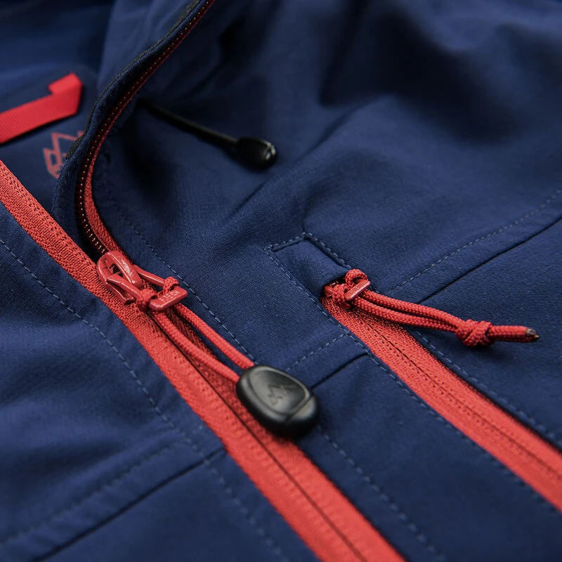 Fjern Womens Grenser Softshell Jacket (Navy/Rust)
