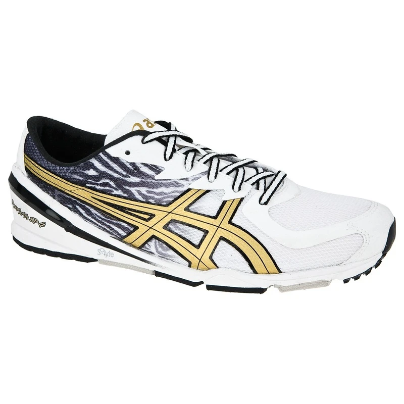 Asics Mens Piranha Sp 4 White Gold Black
