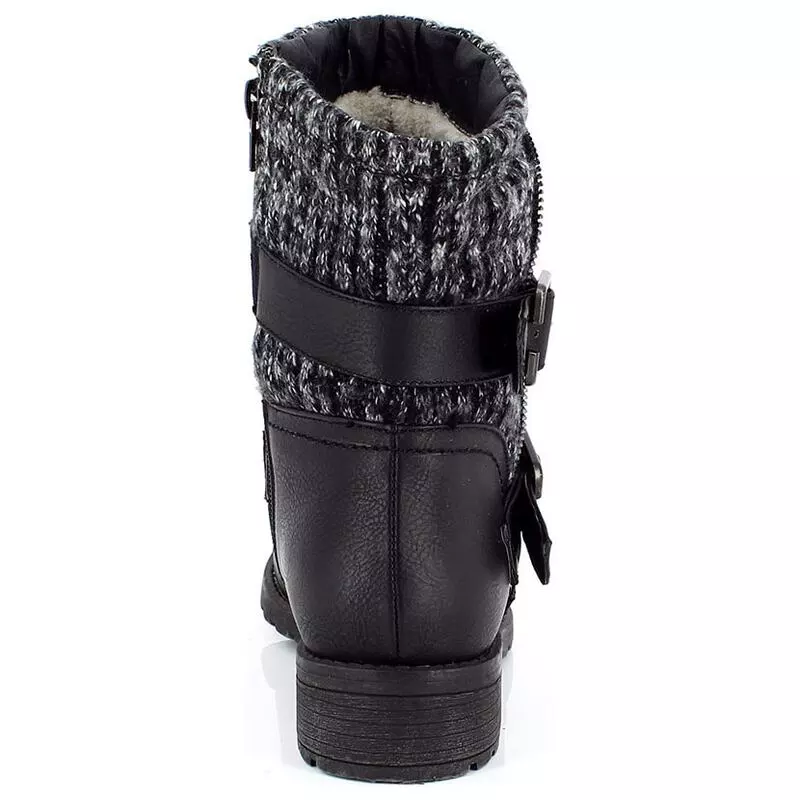 Kimberfeel Womens Galina Snow Boots Black Sportpursuit