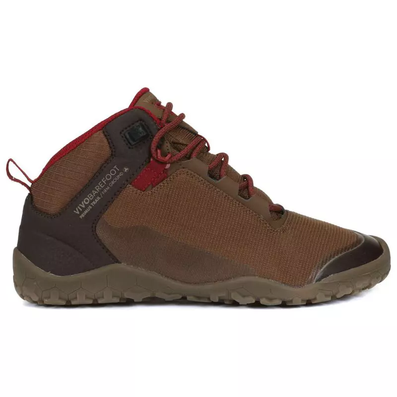Vivobarefoot Womens Hiker FG Boots Dark Brown Sportpursuit