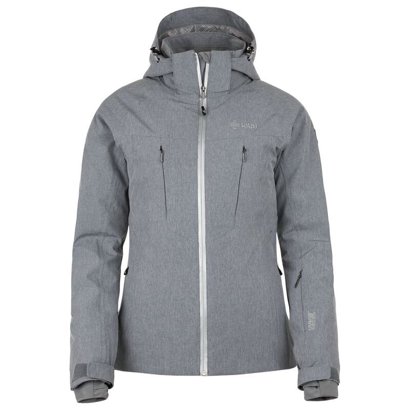 womens grey running jacket