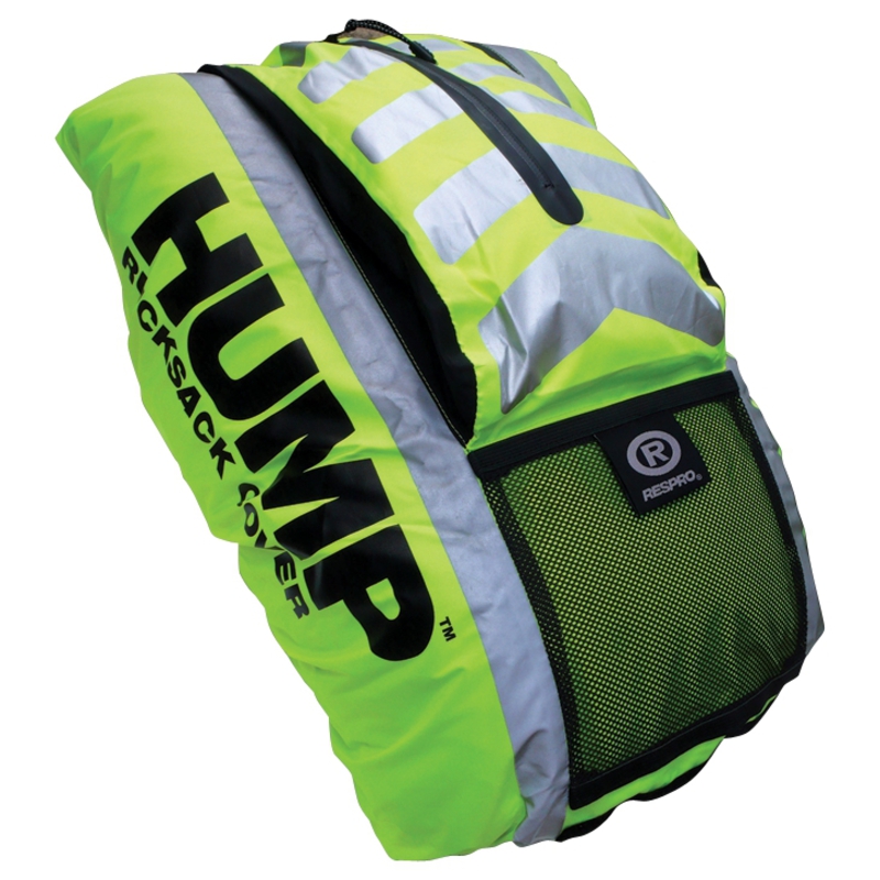 Respro HiViz DoubleHump Waterproof Rucksack Cover (Fluorescent Yello