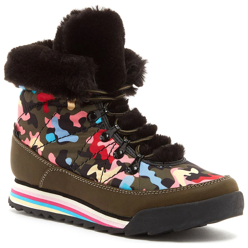 Rocket Dog Womens Icee Rival Boots Candy Olive Sportpursuit