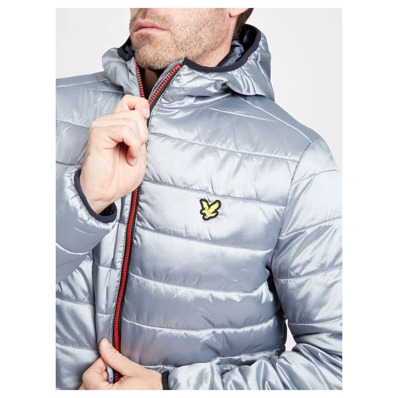 Lyle Scott Mens Cooke Primaloft Jacket Silver Sportpursuit