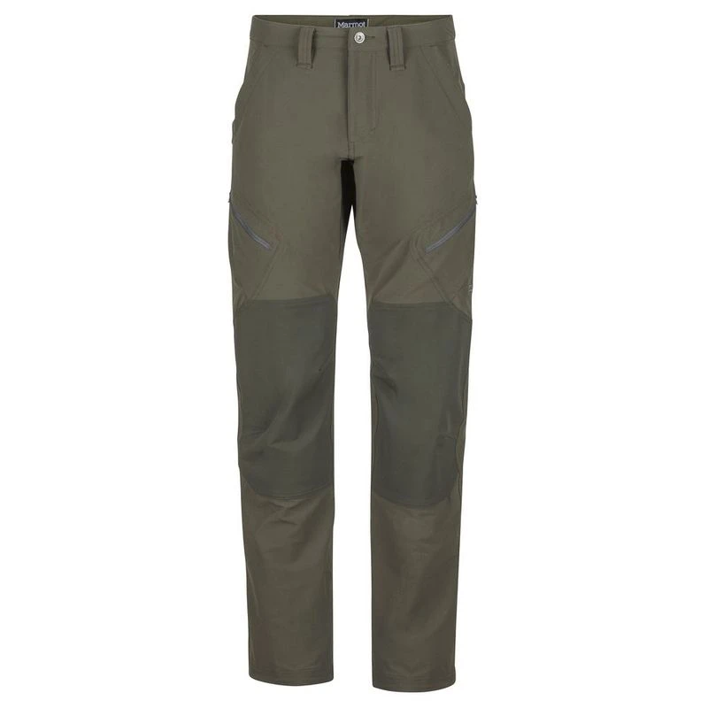 Marmot Mens Highland Trousers Forest Night Rosin Green Sportpursui