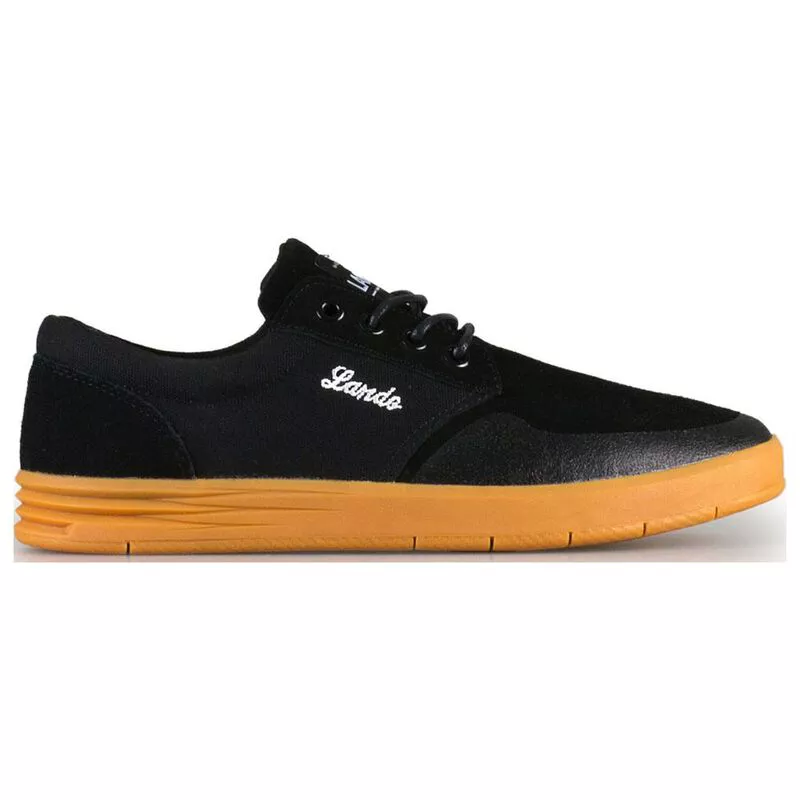 Lando Mens Rookie Skate Shoes Black Orange Sportpursuit