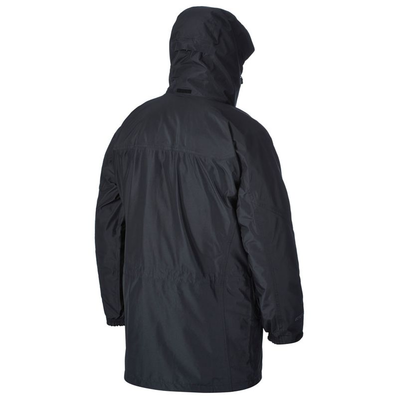 Berghaus Mens Long Cornice Ii Shell Jacket Black Sportpursuit Com