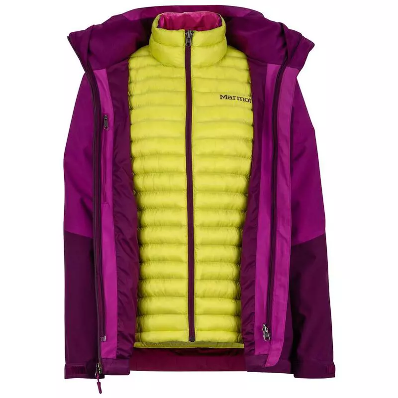 Marmot Womens Featherless Component Jacket Deep Plum Purple Orchid