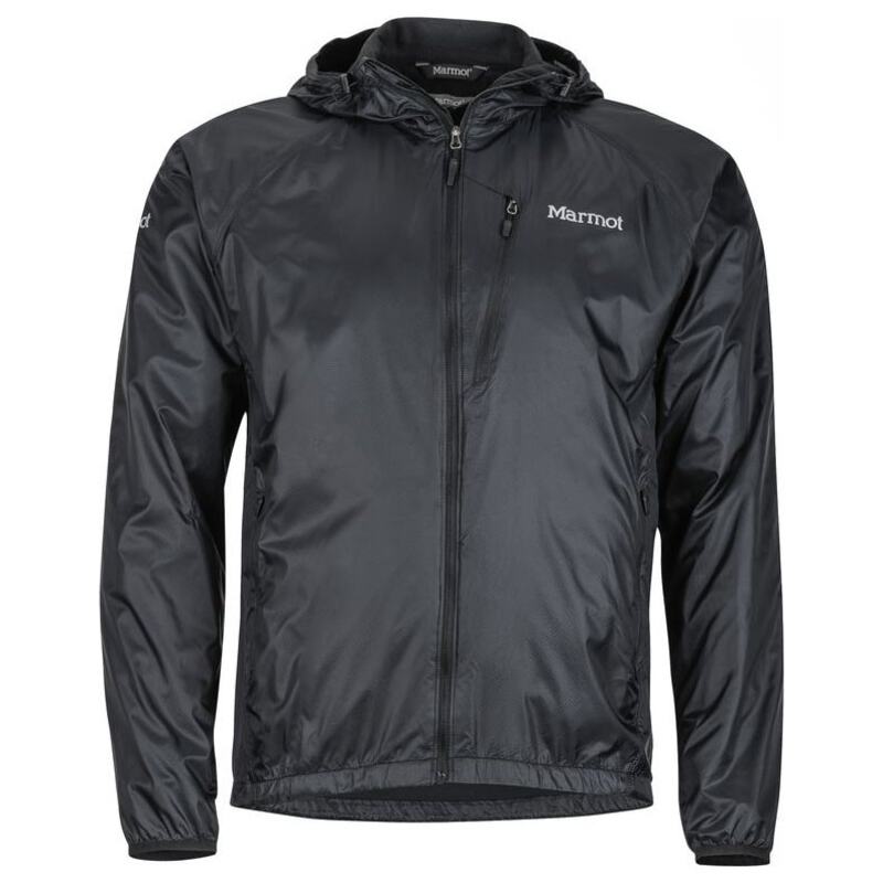 Marmot Mens Ether DriClime Compact Jacket (Black) | Sportpursuit.com