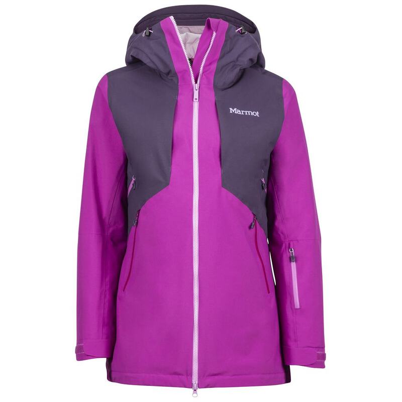 Marmot Womens Powderline Ski Jacket (Purple Orchid/Nightshade) Sport
