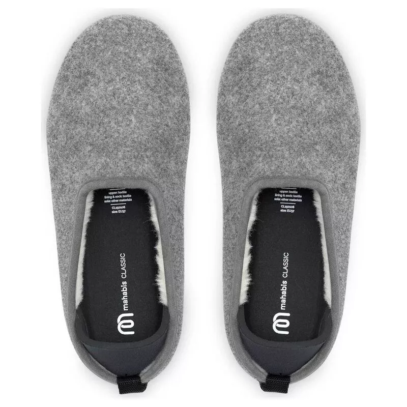 Mahabis Classic Slippers Light Grey Sportpursuit