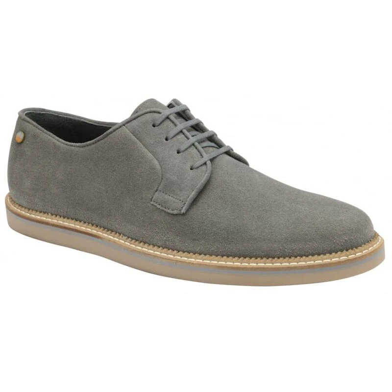 Frank Wright Mens Turpin Shoes Grey Suede Sportpursuit