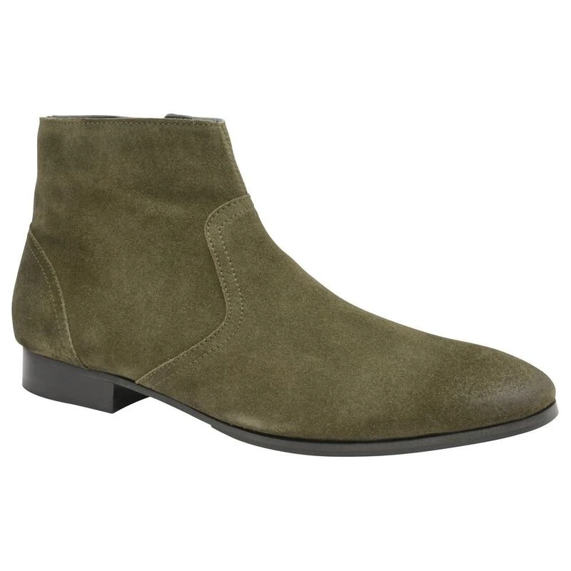 Frank Wright Mens Faraday Desert Boots Moss Sportpursuit