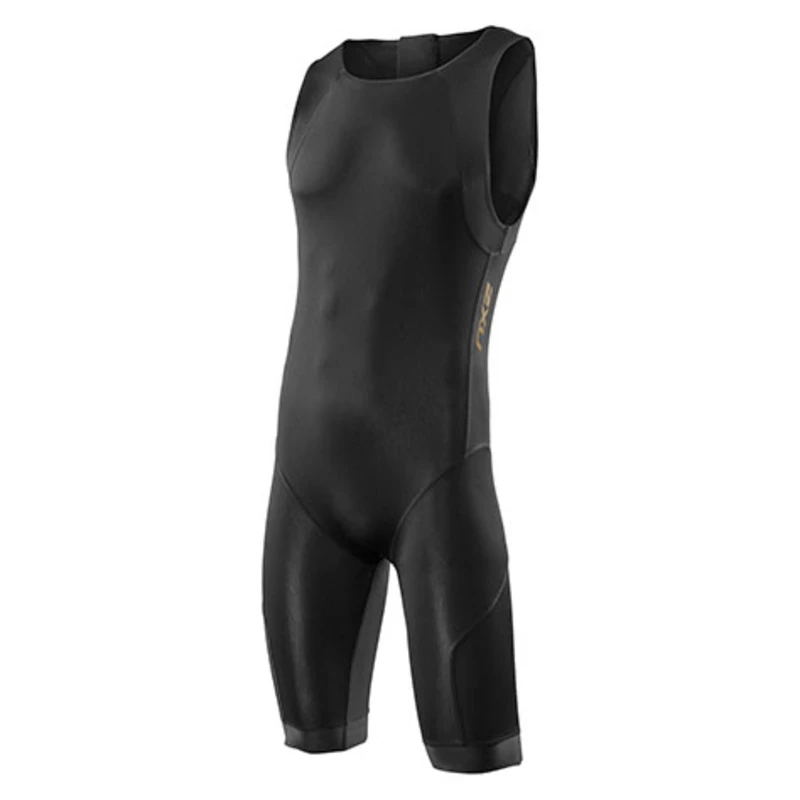 2XU Mens GHST Swim Skin Tri Suit (Black)