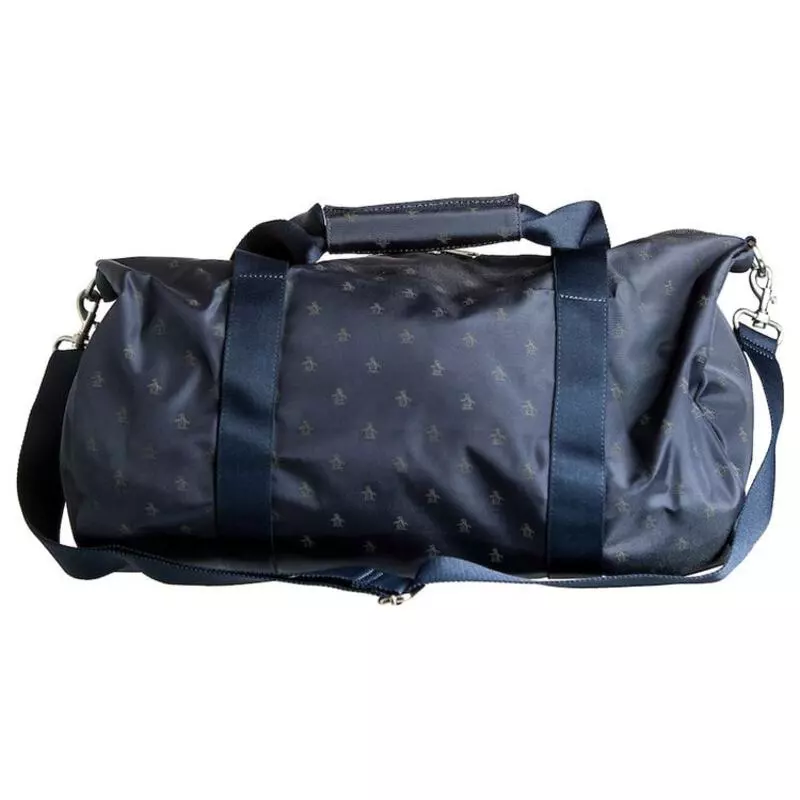 Original Penguin Mens All Over Penguin Duffle Bag (Poseidon Blue) Sp
