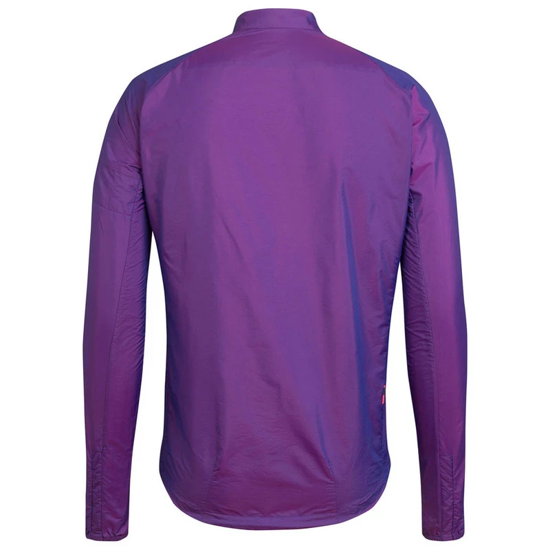 Rapha Mens Pack Jacket Reflective Purple High Vis Pink Sportpursui